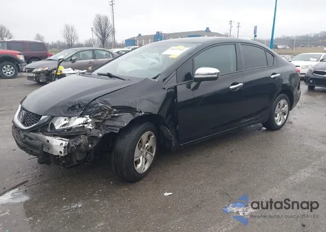 2015 Honda Civic Lx z USA, uszkodzony, nr VIN 19XFB2F55FE094928